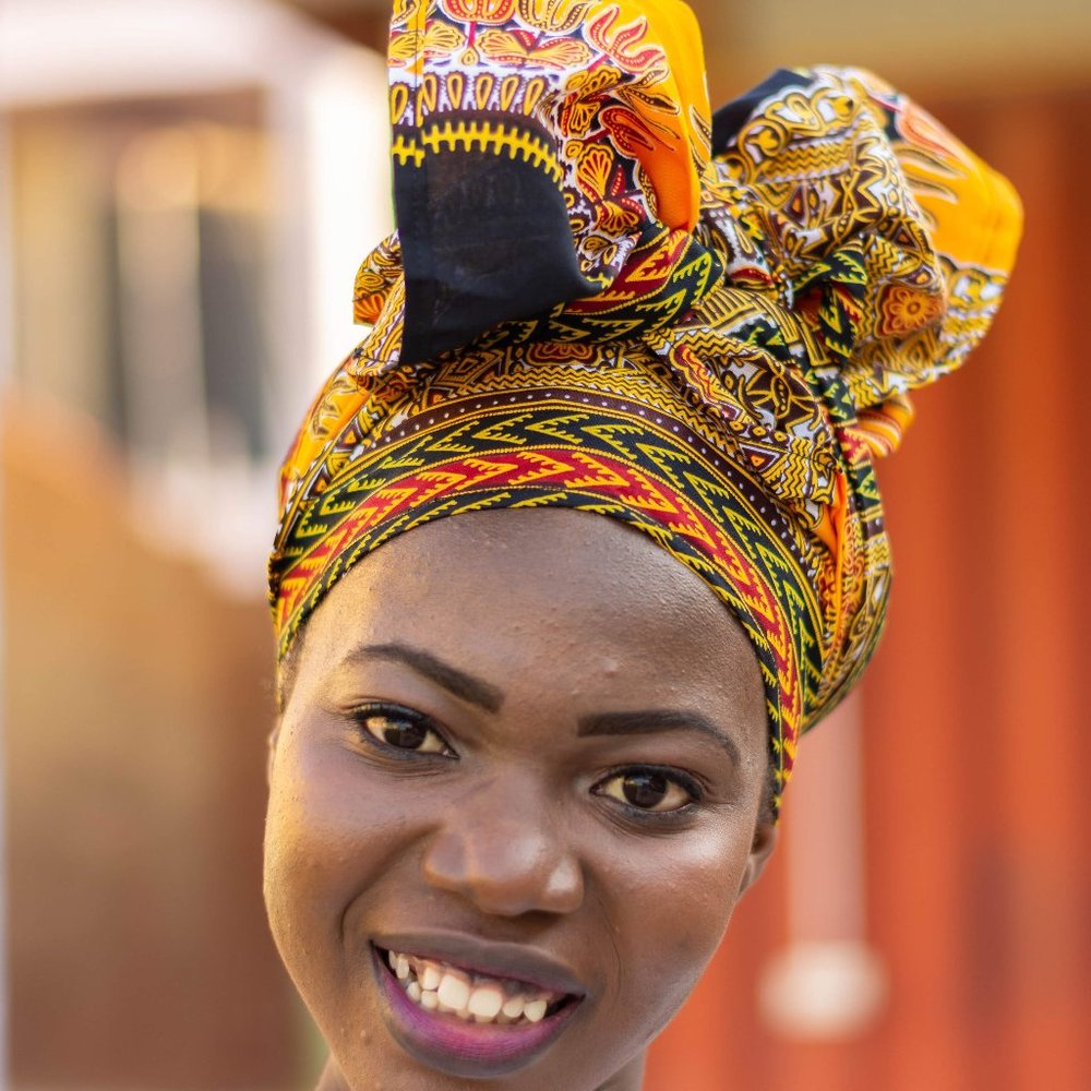 African Dashiki Head Wrap - DP